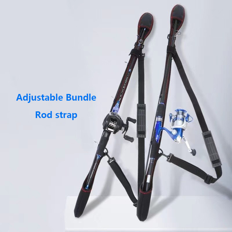 Fly Fishing Set - Neue Angelruten-Schutzhülle Fliegenruten-Abdeckung Rutentasche Halter Gürtelriemen