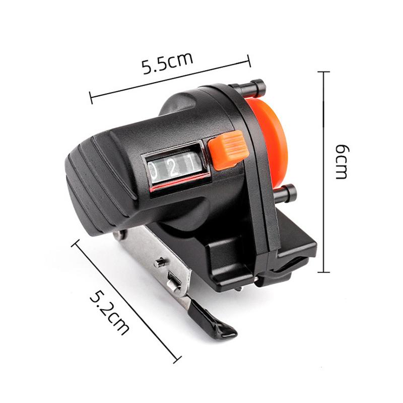 Fishing Equipment Line - Messzähler 0-999M Angelzubehör Fischereiausrüstung Zähler Angelschnur-Tiefenmessgerät