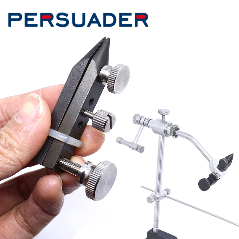 Fly Fishing Set - Premium Fliegen binder Schraubstock Backen Set