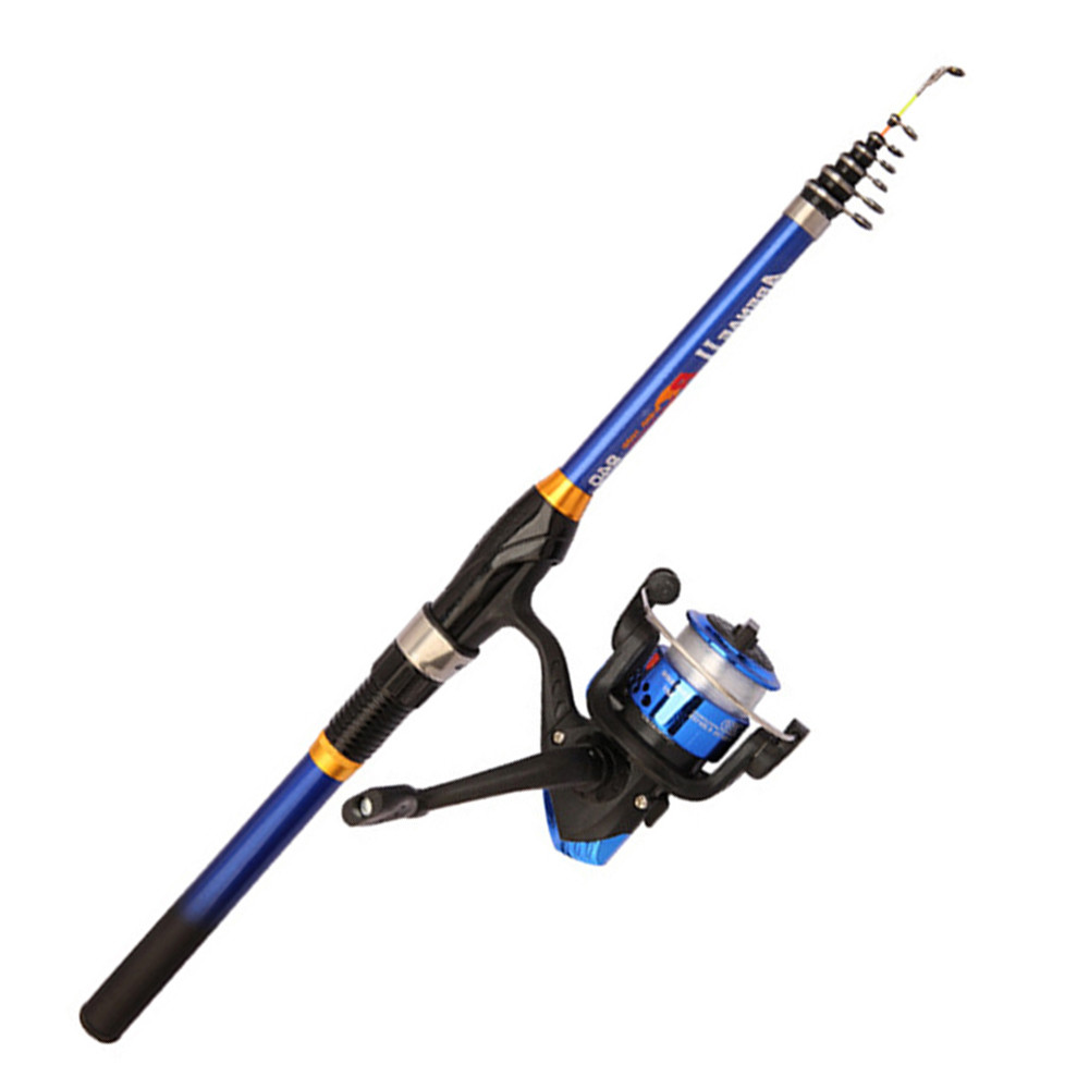 Fishing Equipment For Kids - Teleskop-Angelrute, leichte Carbon-Gussrute, 1,5–3 m, Outdoor-Angelwerkzeug,
