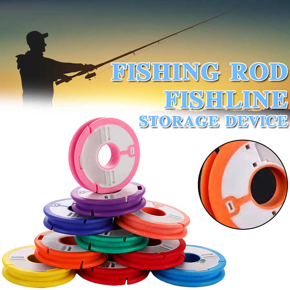 Fishing Equipment Line - Silikon-Angelruten-Spulenverbinder, Mehrzweck-Angelschnurhalter, Angelzubehör-Achsenverbinder, Wickelbrett, 1 Stück