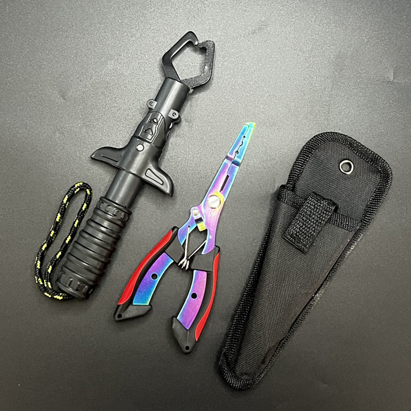 Fishing Equipment Price - Angelzangen- und Greifer-Set, Fischlippen-Greifer mit Angelzange,