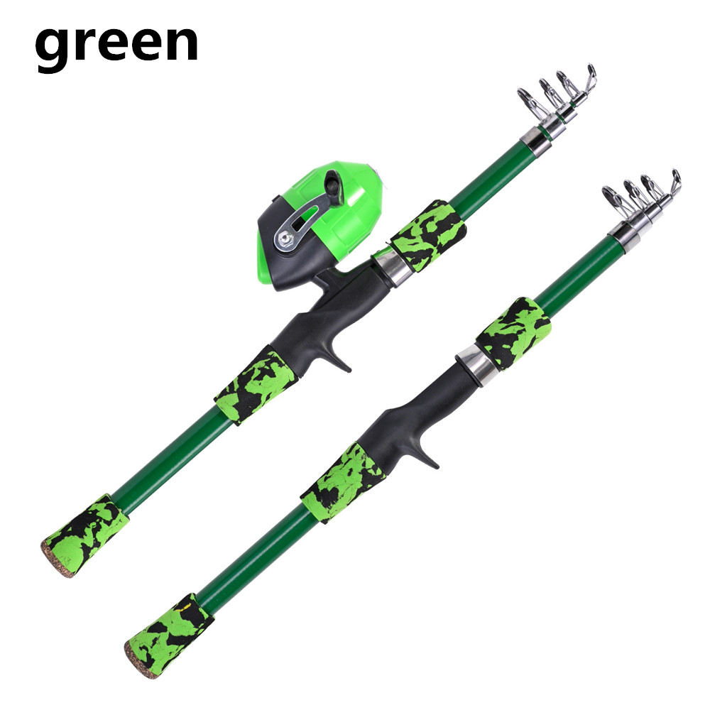 Tragbare Teleskop-Tarn-Angelru – Fishing Equipment For Kids Bewertung und Preis