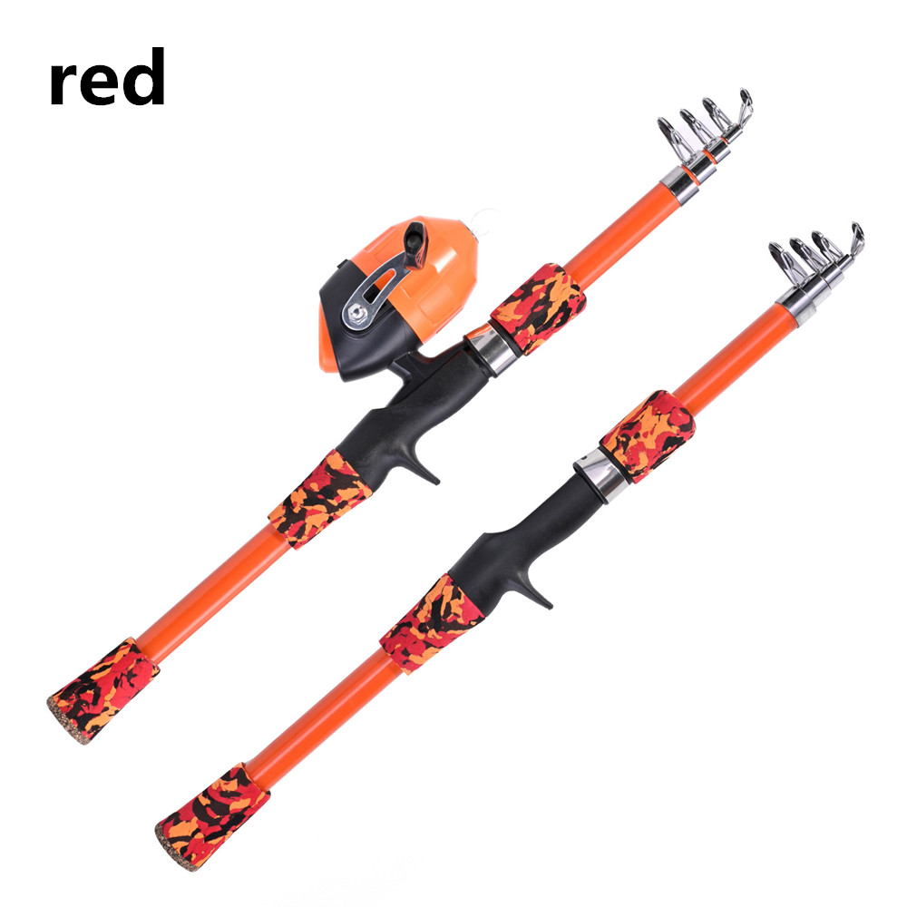 Tragbare Teleskop-Tarn-Angelru – Fishing Equipment For Kids Bewertung und Preis