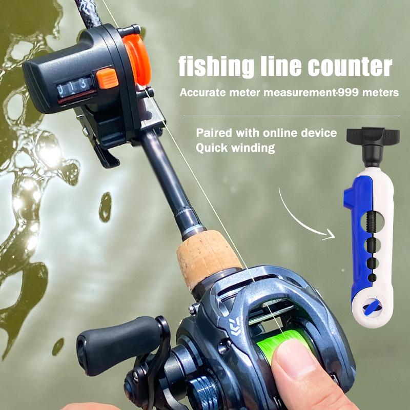 Messzähler 0-999M Angelzubehör – Fishing Equipment Line Bewertung und Preis