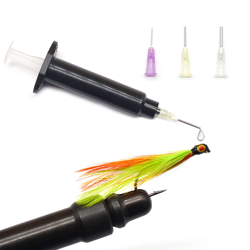 2 Sets schwarze UV-Harz-Dosier – Fly Fishing Set Bewertung und Preis