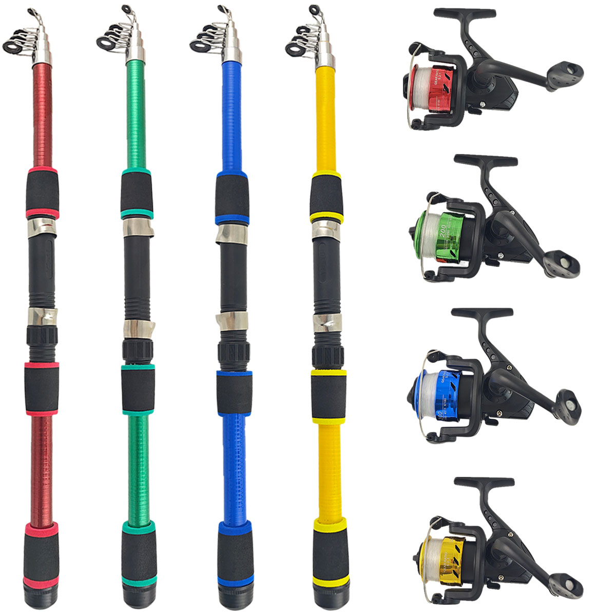 Mini Teleskop-Meeresangelrute- – Fishing Equipment For Kids Bewertung und Preis