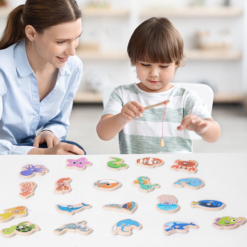 Holz Magnetische Angeln Spielz – Fishing Equipment For Kids Bewertung und Preis