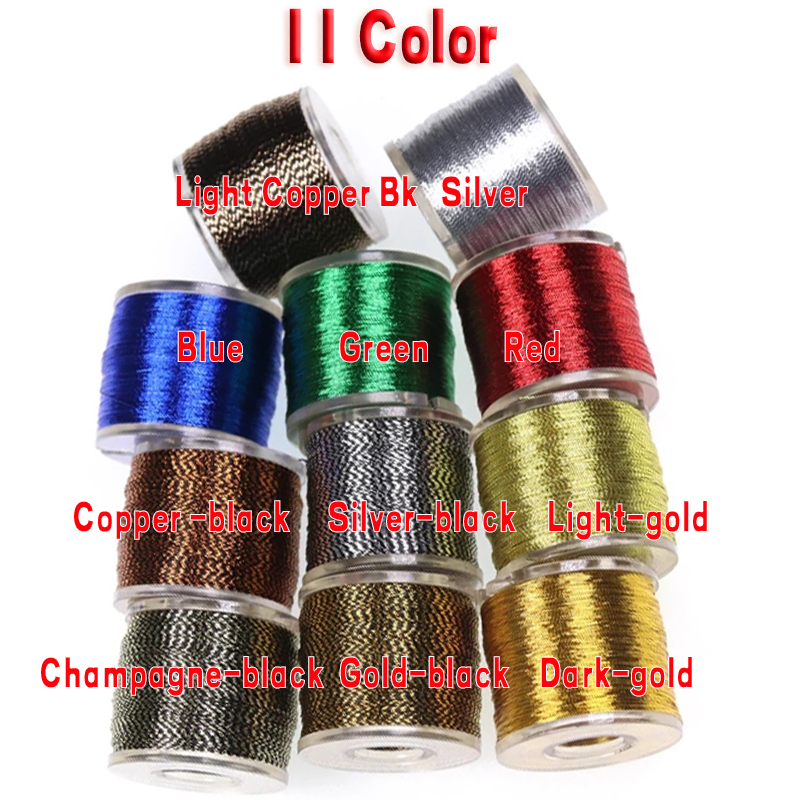 100 Yards Metallische Fäden fü – Fishing Equipment Line Bewertung und Preis