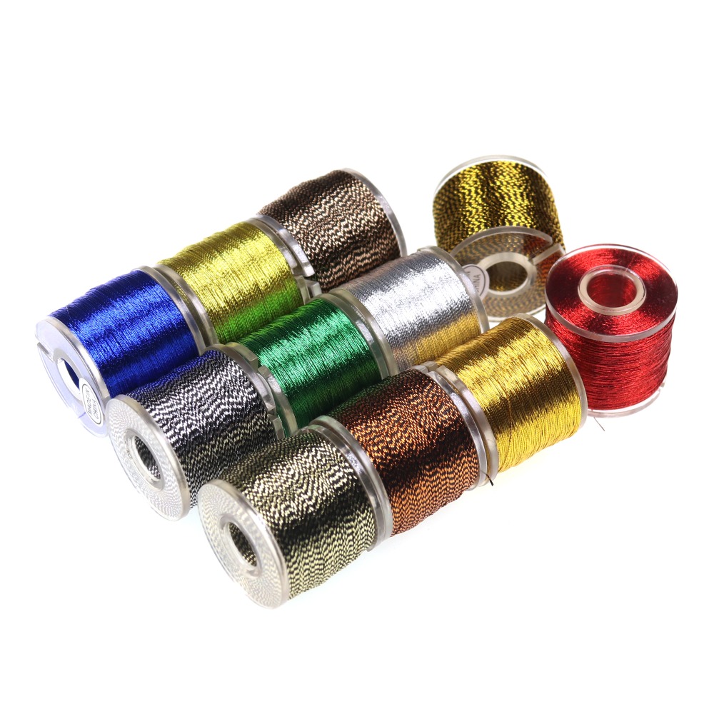 100 Yards Metallische Fäden fü – Fishing Equipment Line Bewertung und Preis