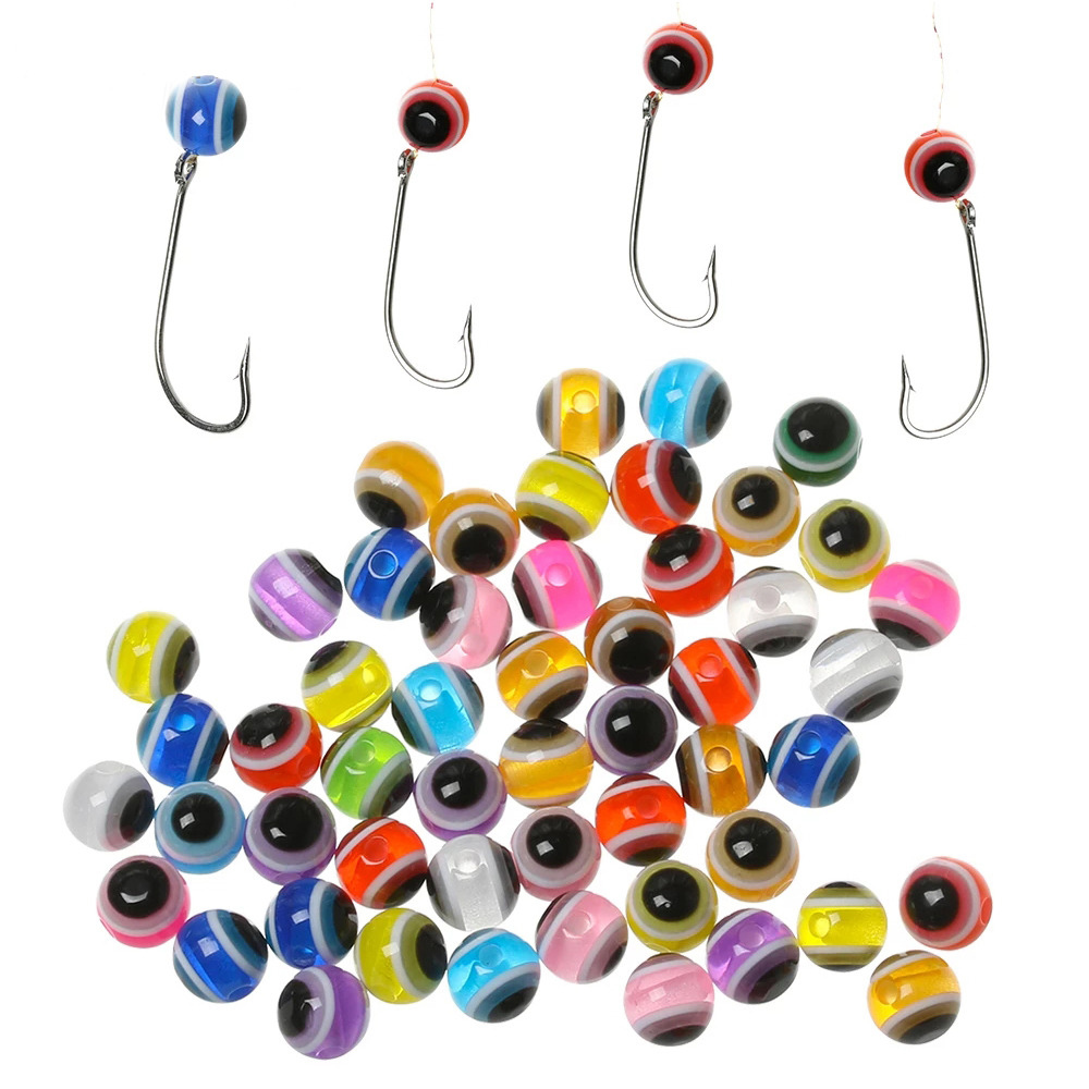 100 stücke Fisch auge Angel pe – Fly Fishing Set Bewertung und Preis