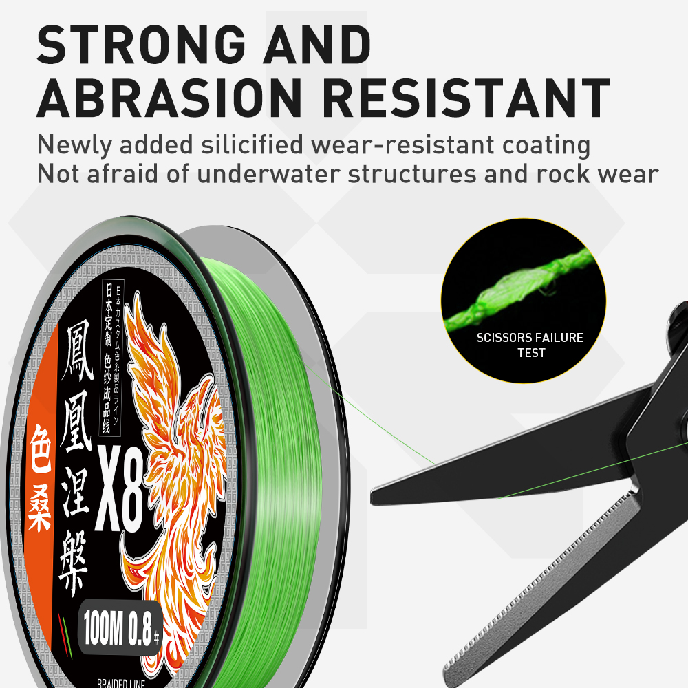 ZUKIBO Phoenix 8-strängige gef – Fishing Equipment Bundle Bewertung und Preis