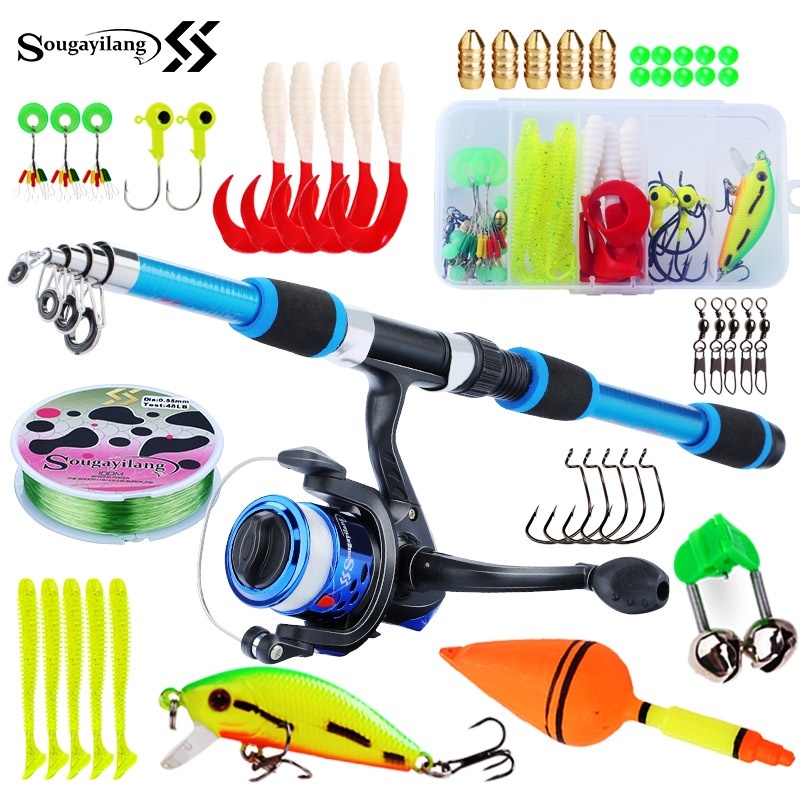 Sougayilang Angelruten-Set für – Fishing Equipment For Kids Bewertung und Preis