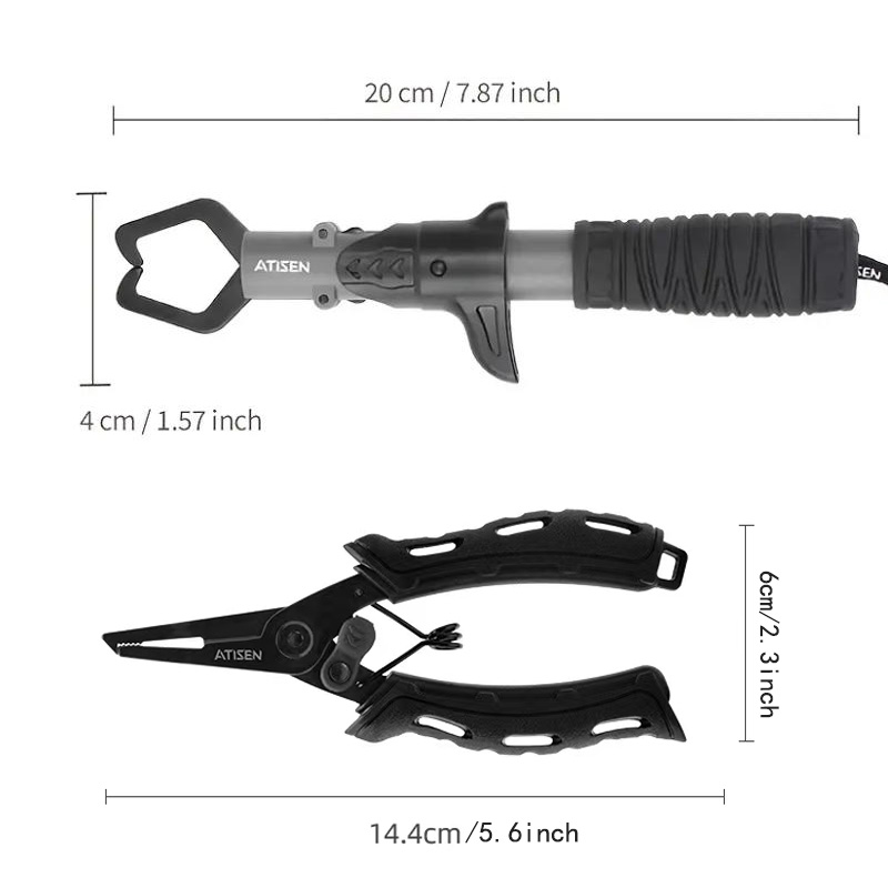 Angelzange, Fischkontrollwerkz – Fishing Equipment Line Bewertung und Preis