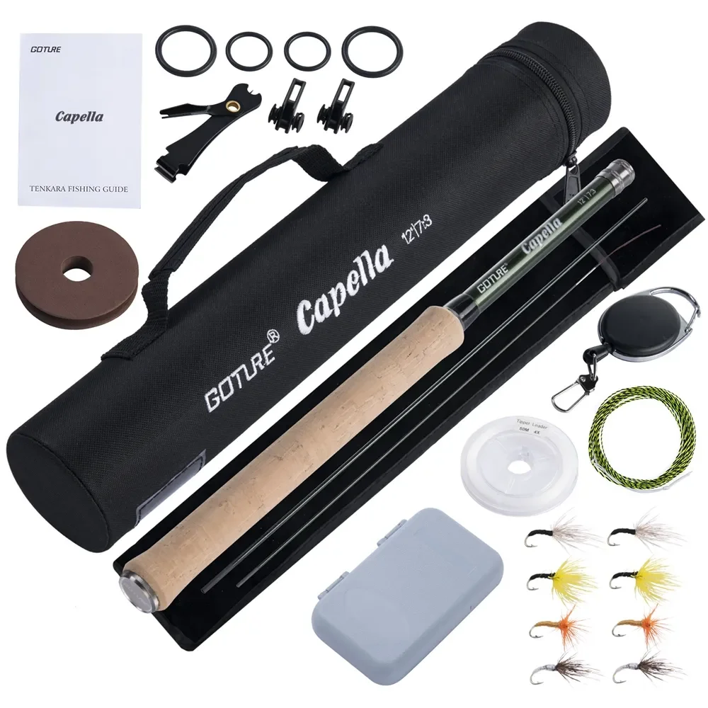 Goture 12FT Klassische Tenkara – Fly Fishing Set Bewertung und Preis